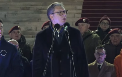 "HVALA STUDENTIMA KOJI SU ODBRANILI PLEMENITU IDEJU DO KRAJA" Vučić se obraća u Ćacilendu